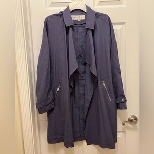 Nordstrom sebby collection - purple peacoat